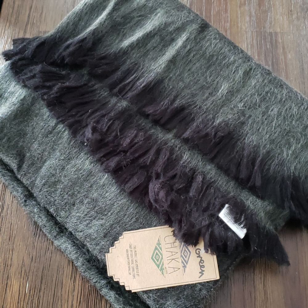CHAKA alpaca wool scarf